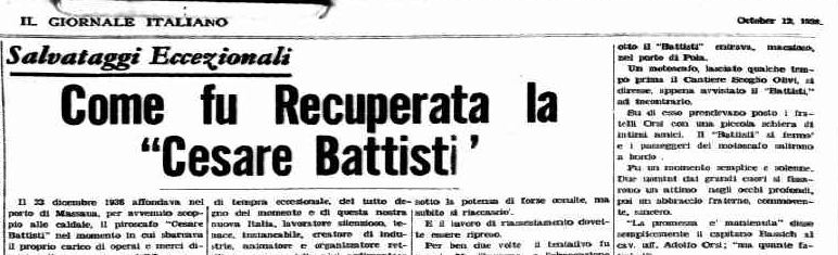 Il Giornale Italiano - anno 1938